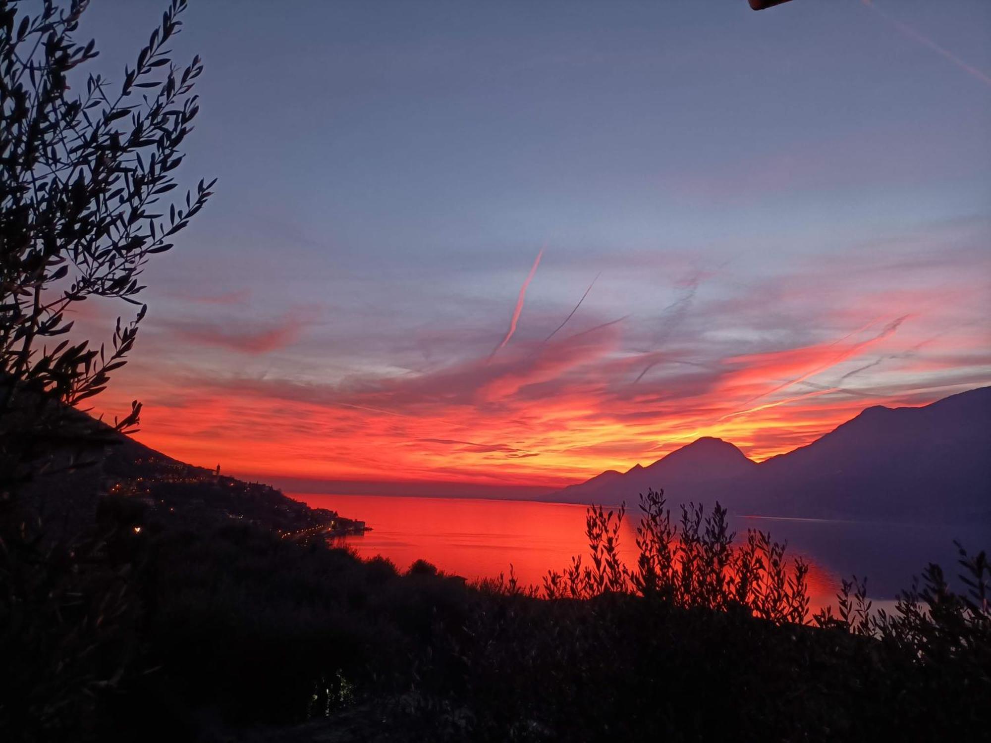 Appartamenti Casa Nina, Lago,Montagne, Uliveti Brenzone sul Garda Ngoại thất bức ảnh